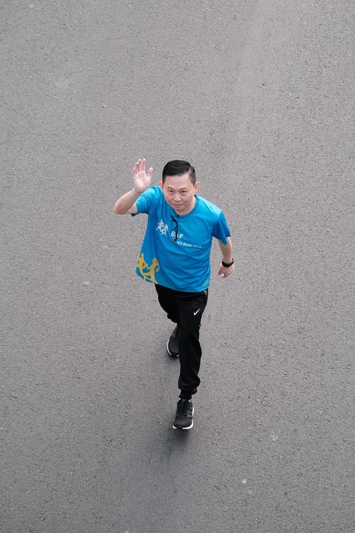 Race photo from Lari Bareng Yuk!