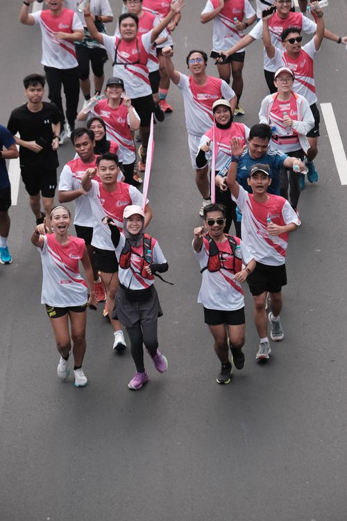 Race photo from Smartfren Run 2024 Vibes