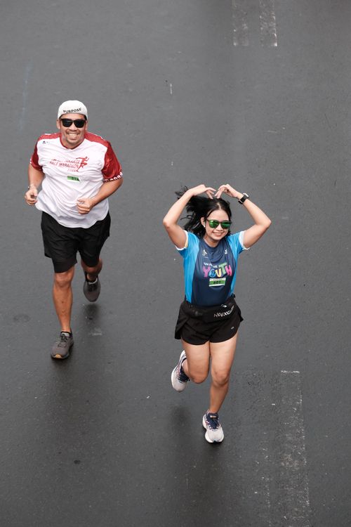 Race photo from Road to BAF Lions Run 2024