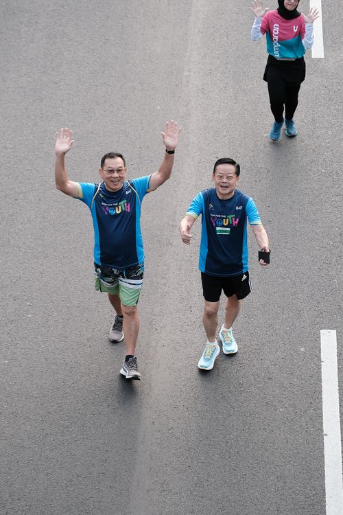 Race photo from Lari Bareng Yuk!