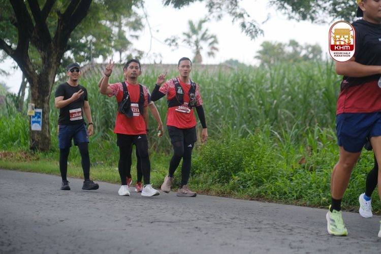 Race photo from Kediri Half Marathon 2025