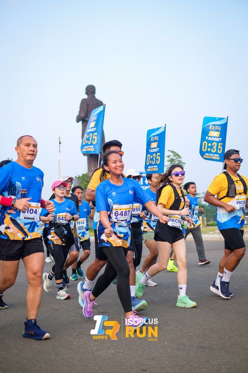 Race photo from ISOPlus Run 2024 Jakarta