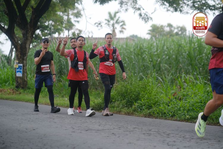 Race photo from Kediri Half Marathon 2025
