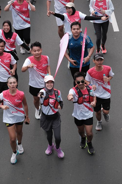 Race photo from Smartfren Run 2024 Vibes