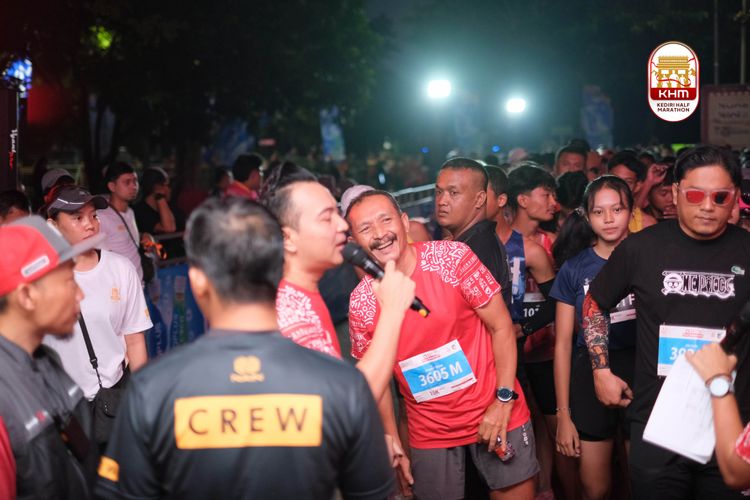 Race photo from Kediri Half Marathon 2025