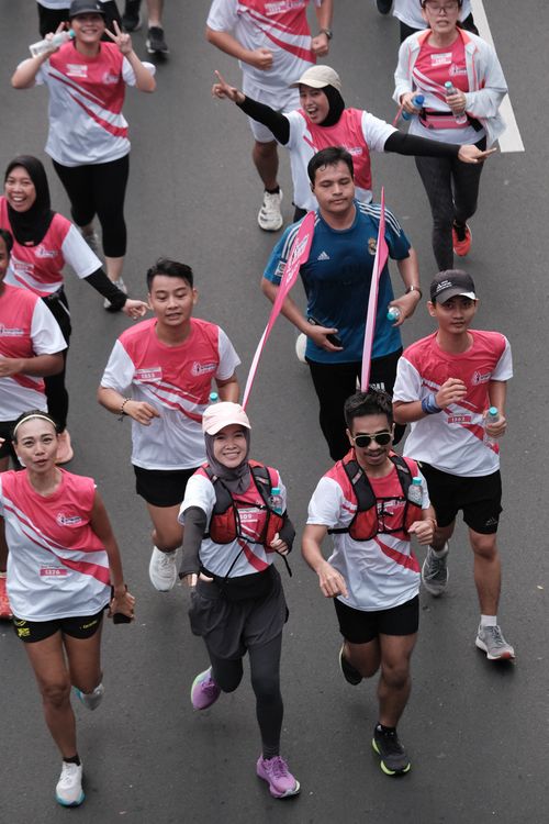 Race photo from Smartfren Run 2024 Vibes