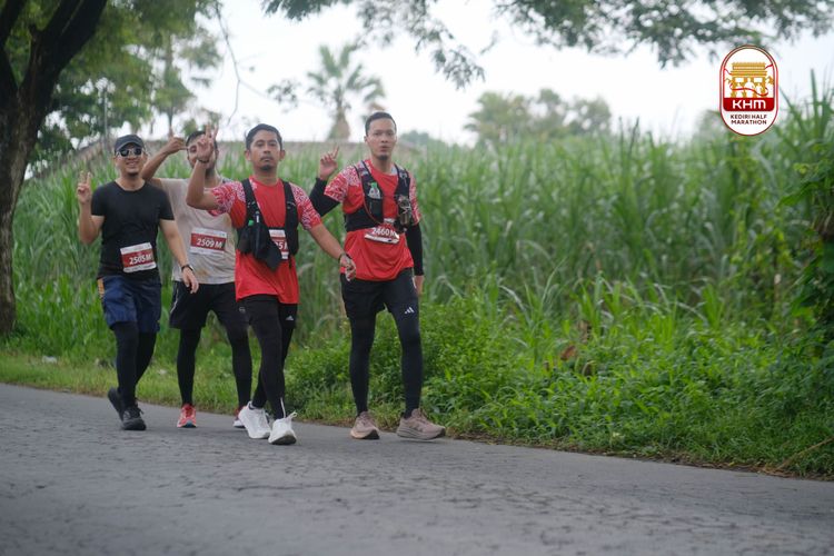 Race photo from Kediri Half Marathon 2025