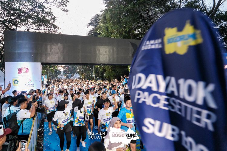 Race photo from Taman Budaya x BOGORUN 2025
