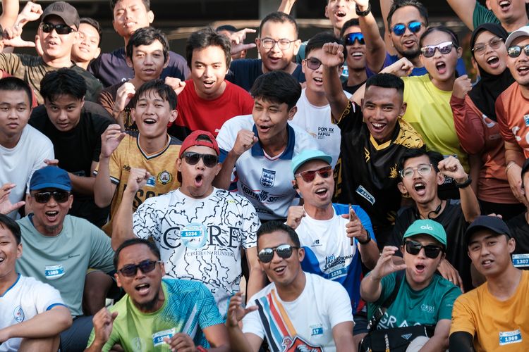 Race photo from Shake Out Run Jabar 10K