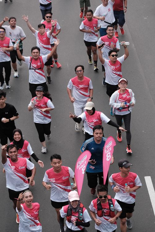 Race photo from Smartfren Run 2024 Vibes