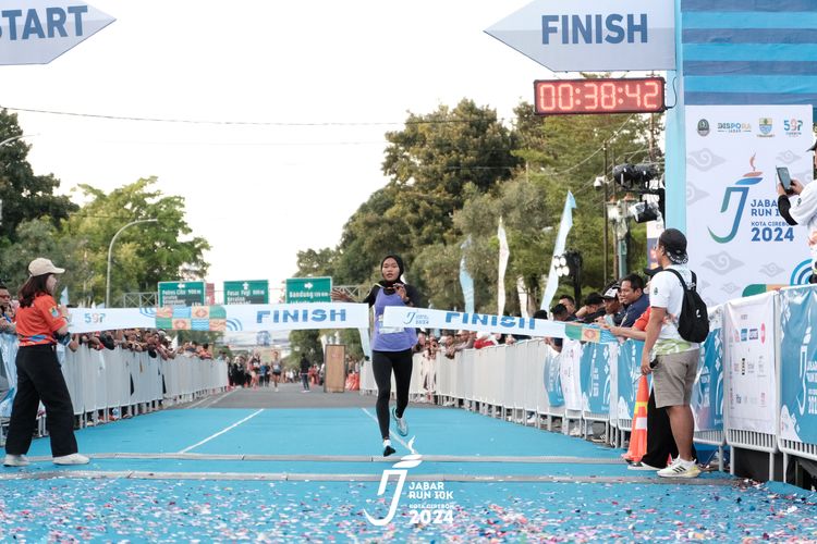 Race photo from Jabar Run 10K 2024