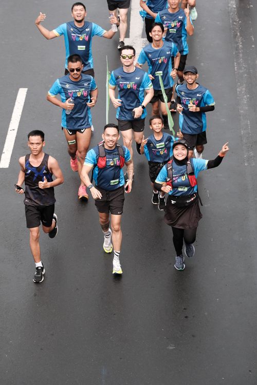 Race photo from Road to BAF Lions Run 2024