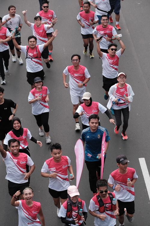 Race photo from Smartfren Run 2024 Vibes