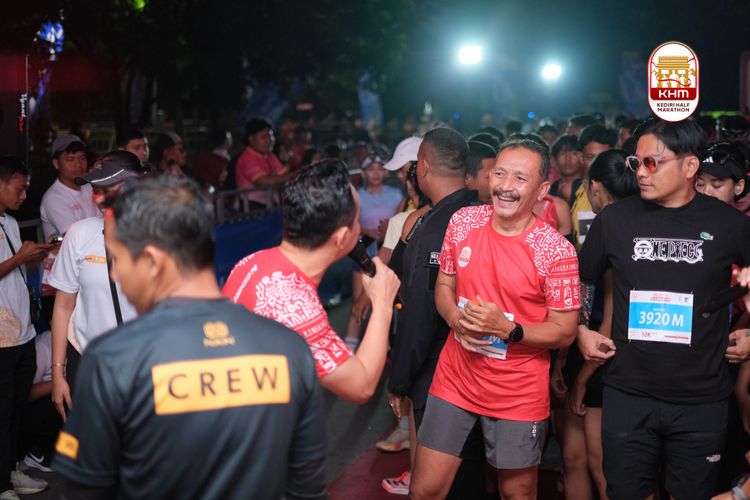 Race photo from Kediri Half Marathon 2025