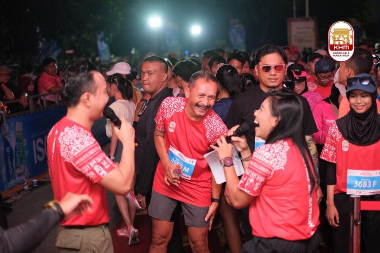 Race photo from Kediri Half Marathon 2025