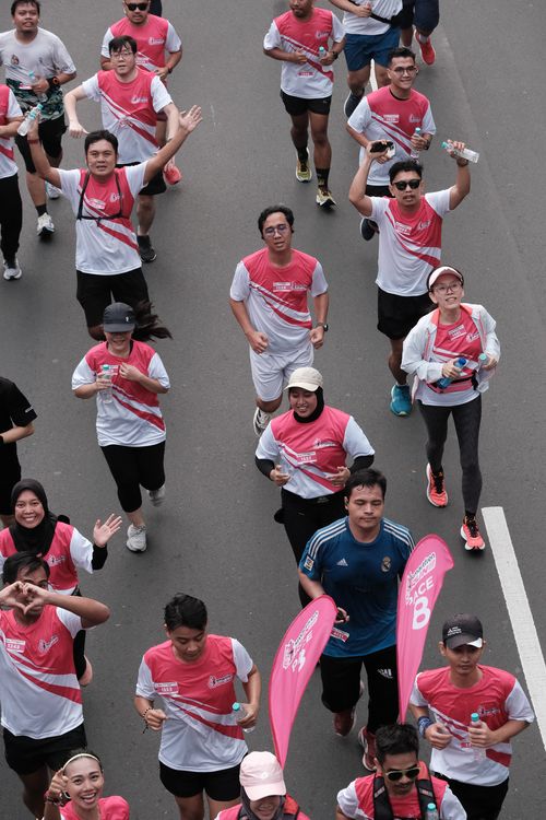Race photo from Smartfren Run 2024 Vibes