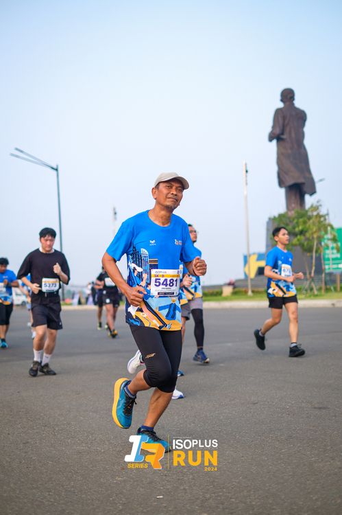 Race photo from ISOPlus Run 2024 Jakarta
