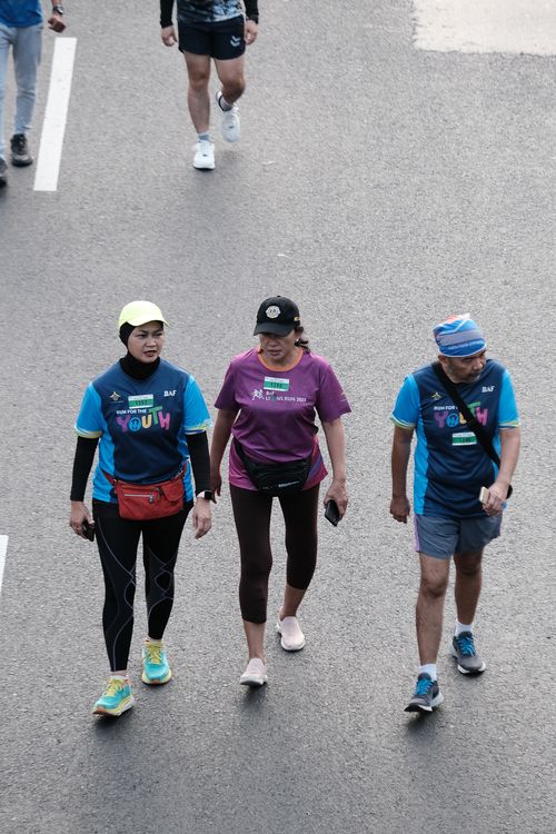 Race photo from Lari Bareng Yuk!