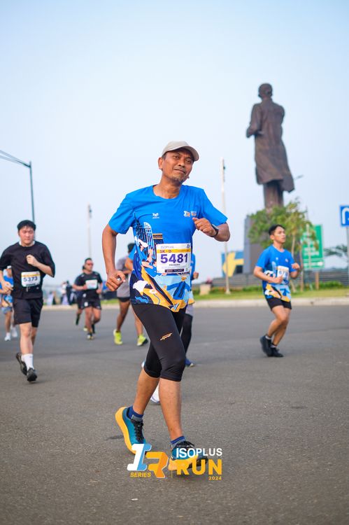 Race photo from ISOPlus Run 2024 Jakarta