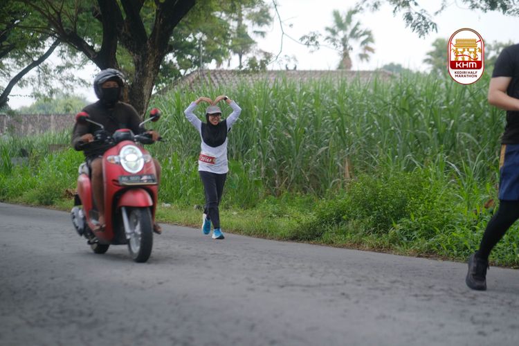 Race photo from Kediri Half Marathon 2025