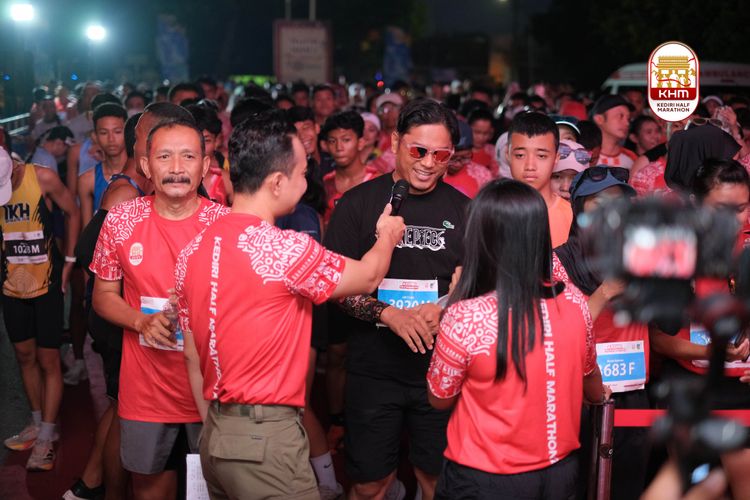Race photo from Kediri Half Marathon 2025