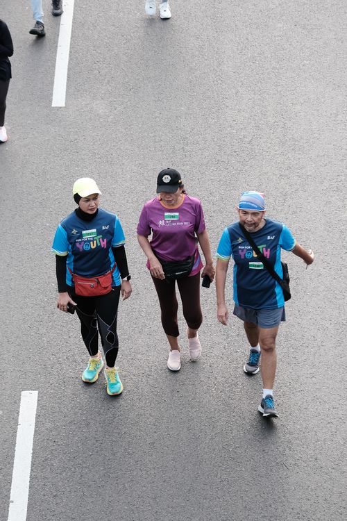 Race photo from Lari Bareng Yuk!