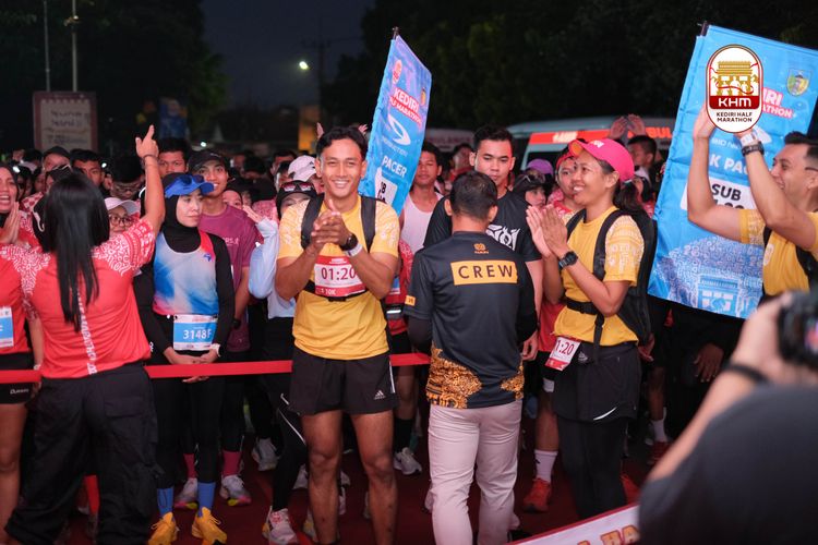Race photo from Kediri Half Marathon 2025