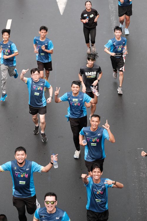 Race photo from Road to BAF Lions Run 2024