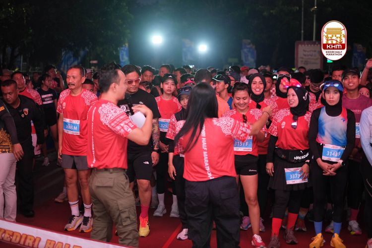 Race photo from Kediri Half Marathon 2025