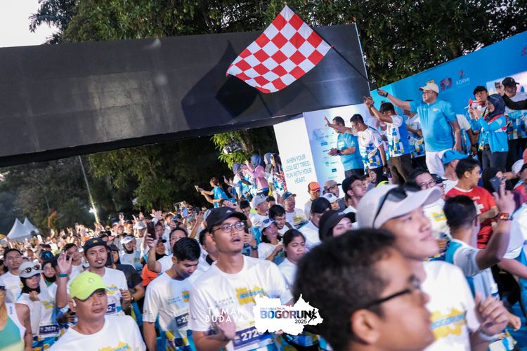 Race photo from Taman Budaya x BOGORUN 2025