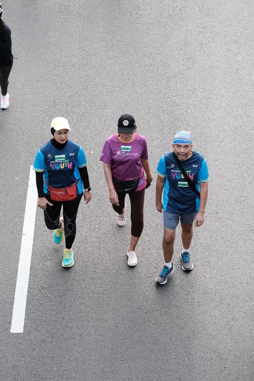 Race photo from Lari Bareng Yuk!
