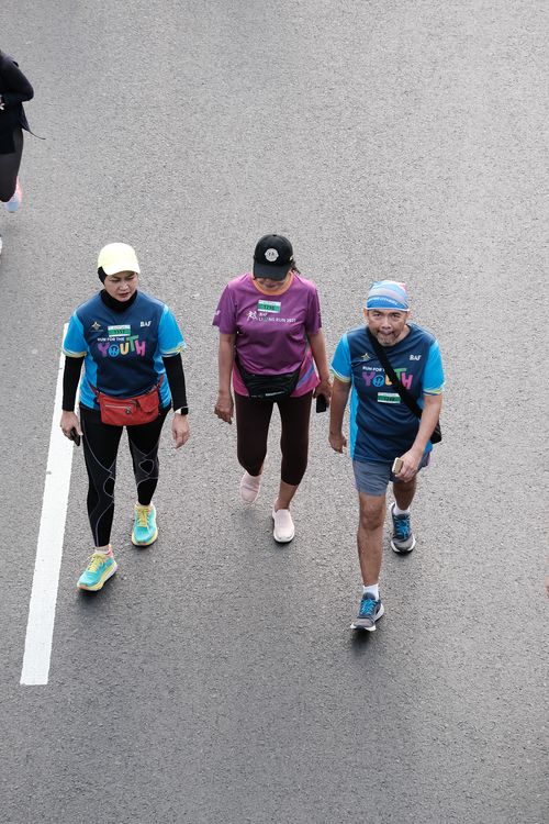 Race photo from Lari Bareng Yuk!