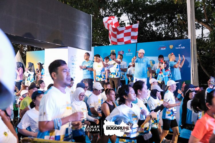 Race photo from Taman Budaya x BOGORUN 2025