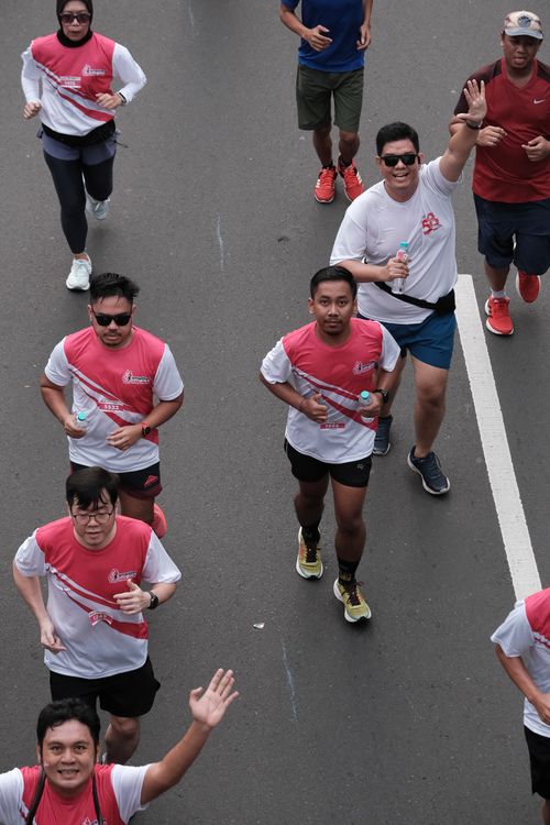 Race photo from Smartfren Run 2024 Vibes