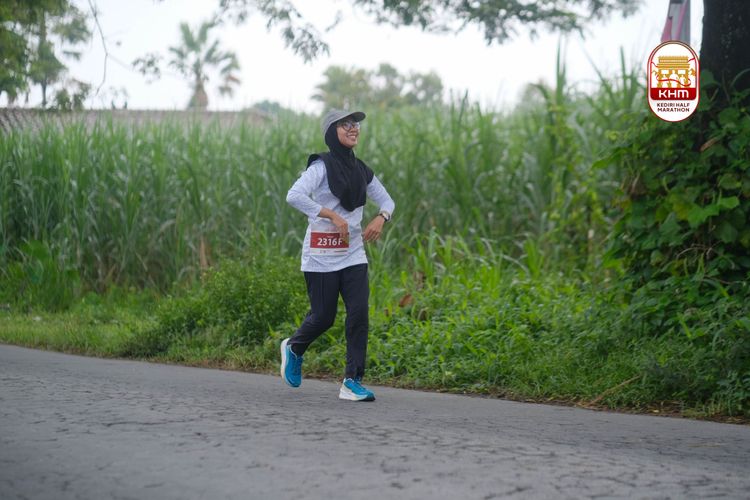 Race photo from Kediri Half Marathon 2025