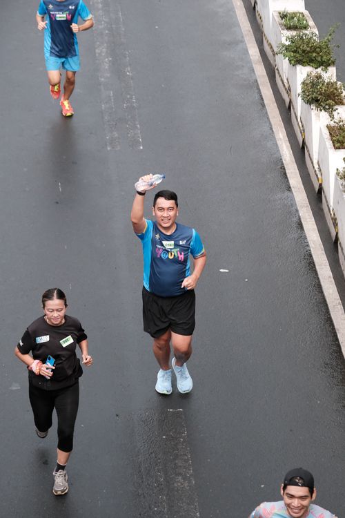 Race photo from Road to BAF Lions Run 2024
