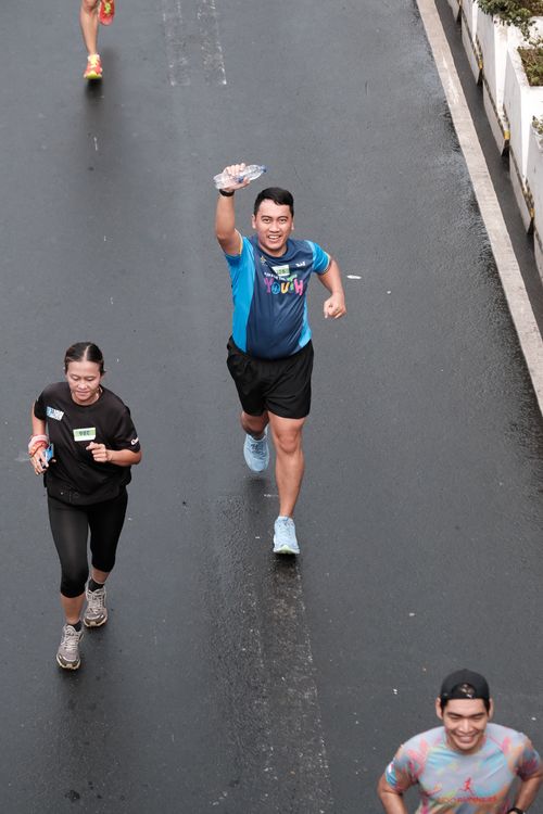 Race photo from Road to BAF Lions Run 2024