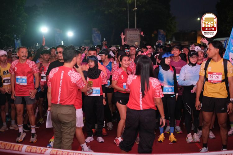Race photo from Kediri Half Marathon 2025