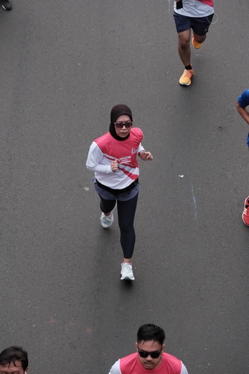 Race photo from Smartfren Run 2024 Vibes