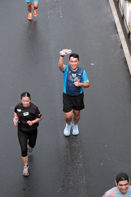Race photo from Road to BAF Lions Run 2024