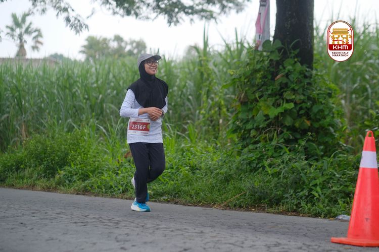 Race photo from Kediri Half Marathon 2025