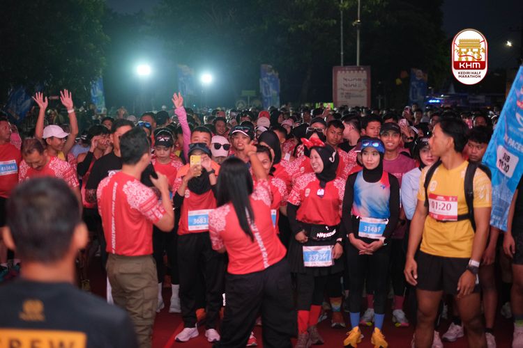 Race photo from Kediri Half Marathon 2025