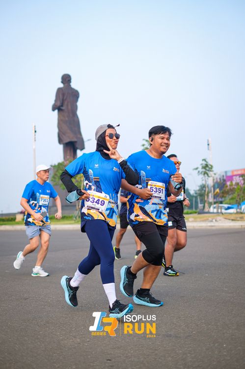 Race photo from ISOPlus Run 2024 Jakarta