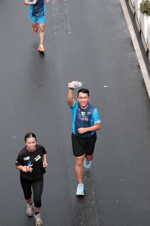Race photo from Road to BAF Lions Run 2024