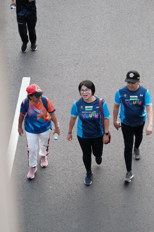 Race photo from Lari Bareng Yuk!
