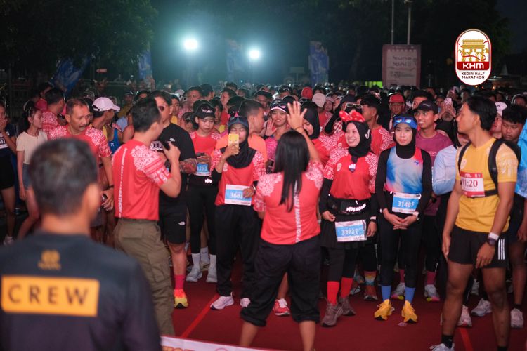 Race photo from Kediri Half Marathon 2025