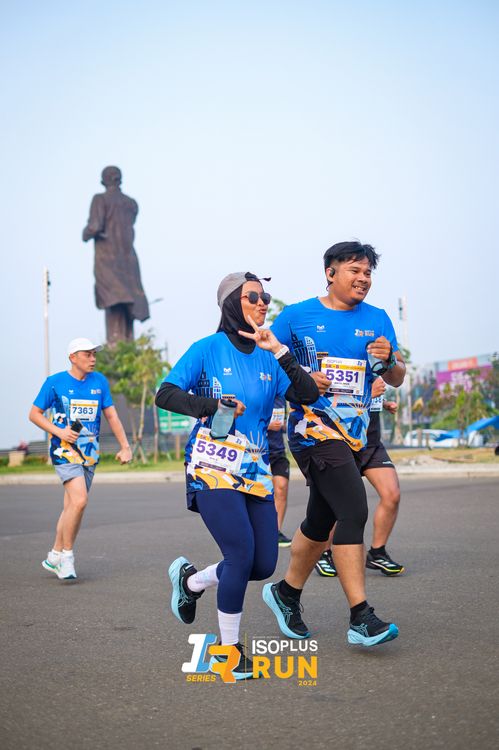 Race photo from ISOPlus Run 2024 Jakarta