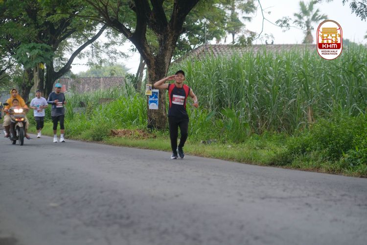 Race photo from Kediri Half Marathon 2025
