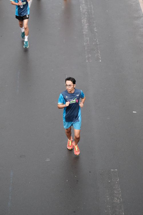 Race photo from Road to BAF Lions Run 2024