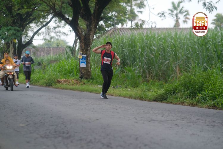 Race photo from Kediri Half Marathon 2025